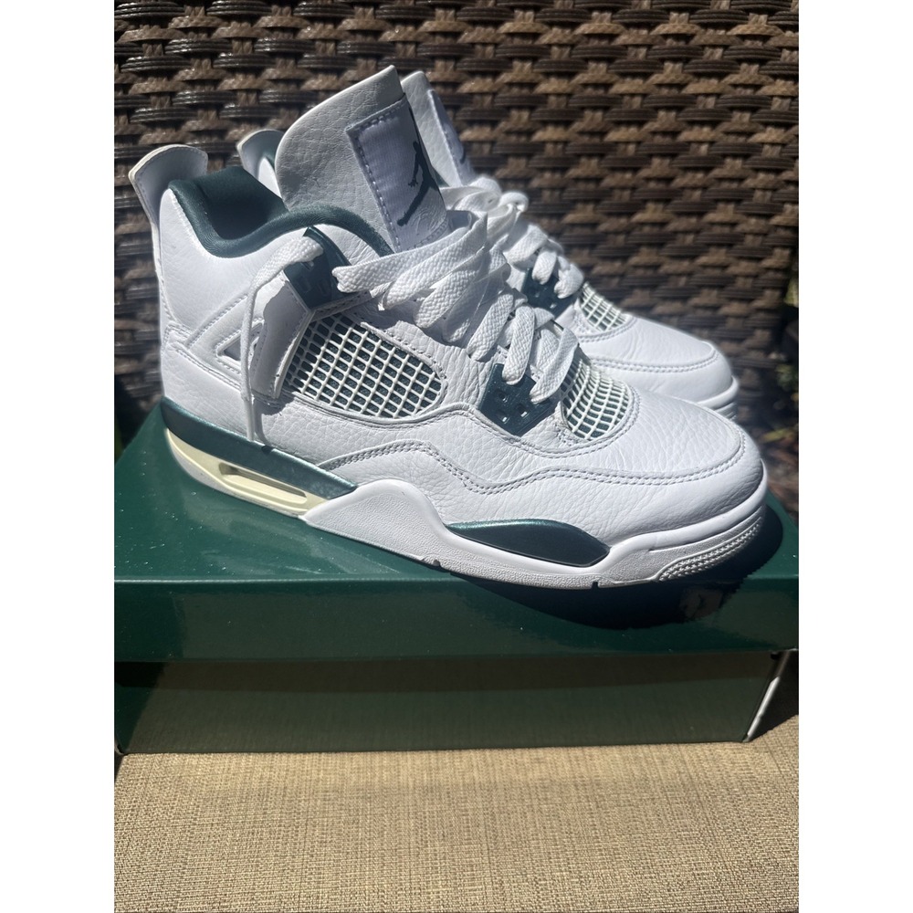 Size 6.5 - Air Jordan 4 Retro Oxidized Green WORN ONCE 🧼